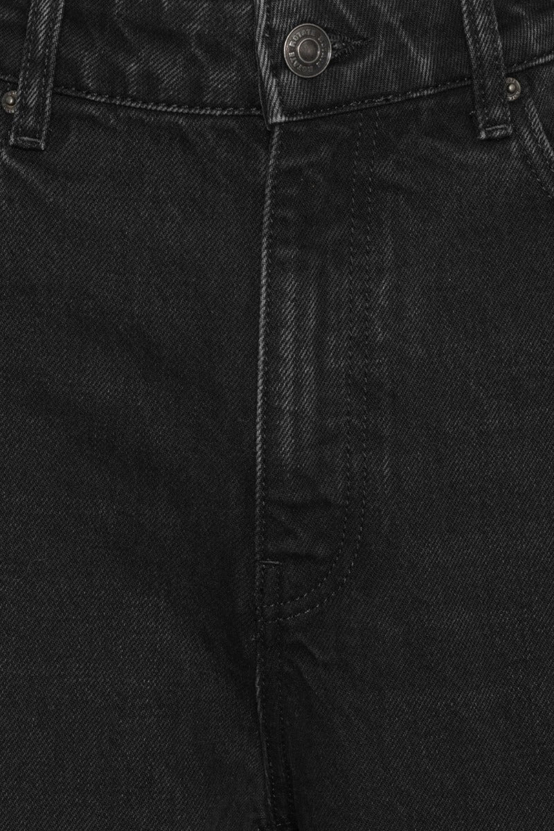 Draped Barrel Leg jeans