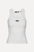 Basic Tank Top blanco.