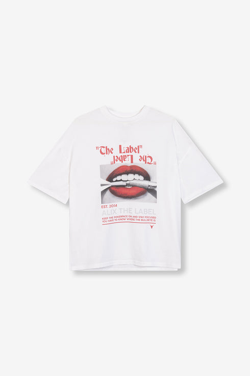 Alix camiseta Lips