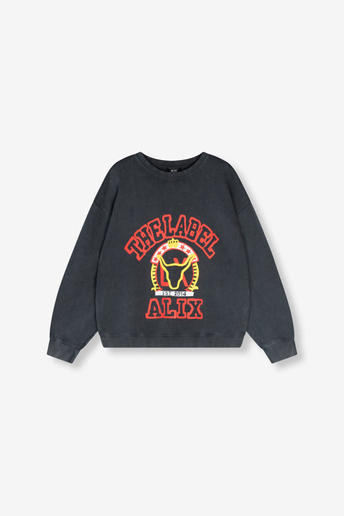 Alix sudadera retro