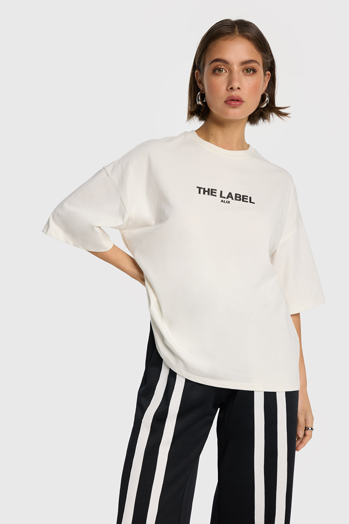 Camiseta The Label blanca