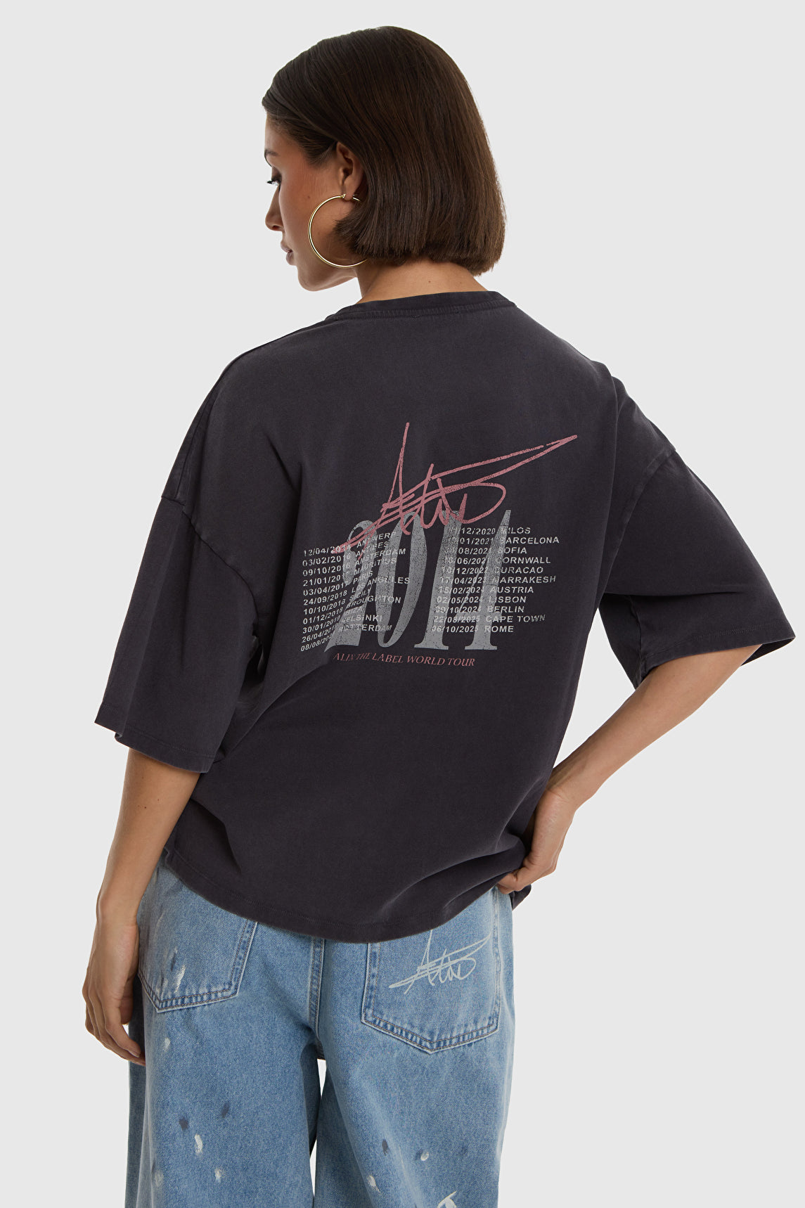 Tour camiseta.
