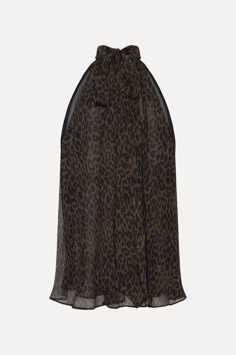 Halterneck Bow Top.
