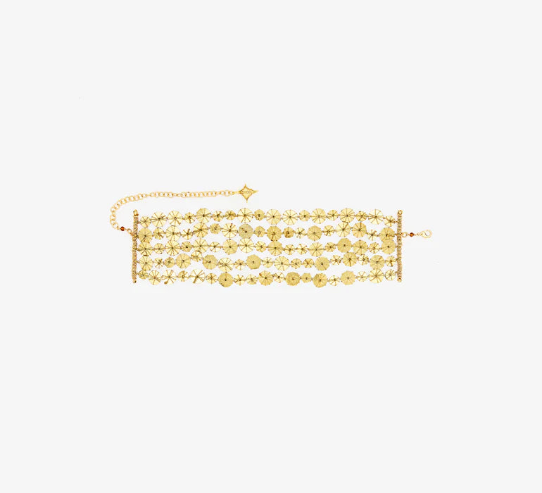 Choker Aurora oro.