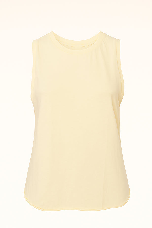Candela camiseta cuello redondo cruda