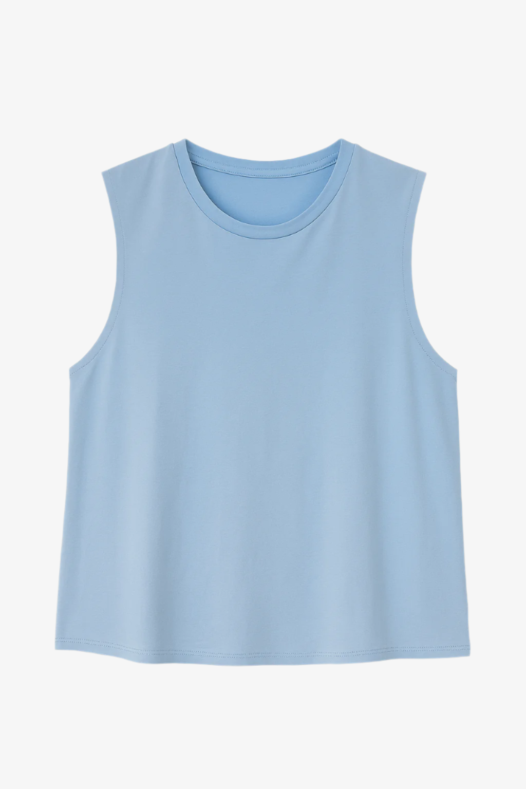 Candela camiseta cuello redondo celeste