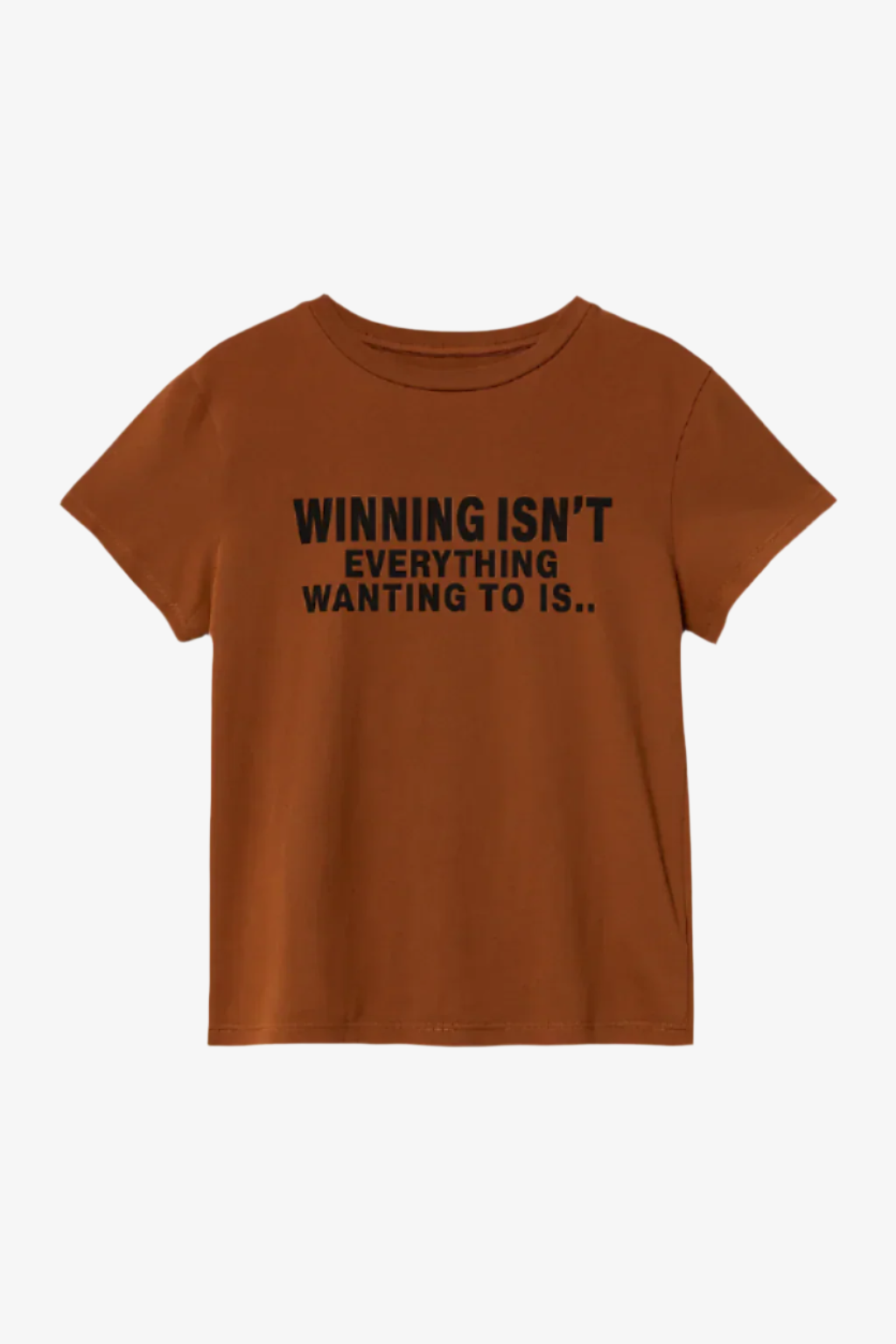 Camiseta chocolate “Winning “