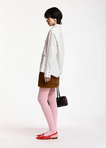 Kacao Tied Collar Shirt.