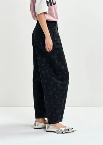 (Copia) Barrel Jeans Negro