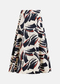Jaelyn Falda — Tejido Fluido Midi Estampado | Essentiel Antwerp