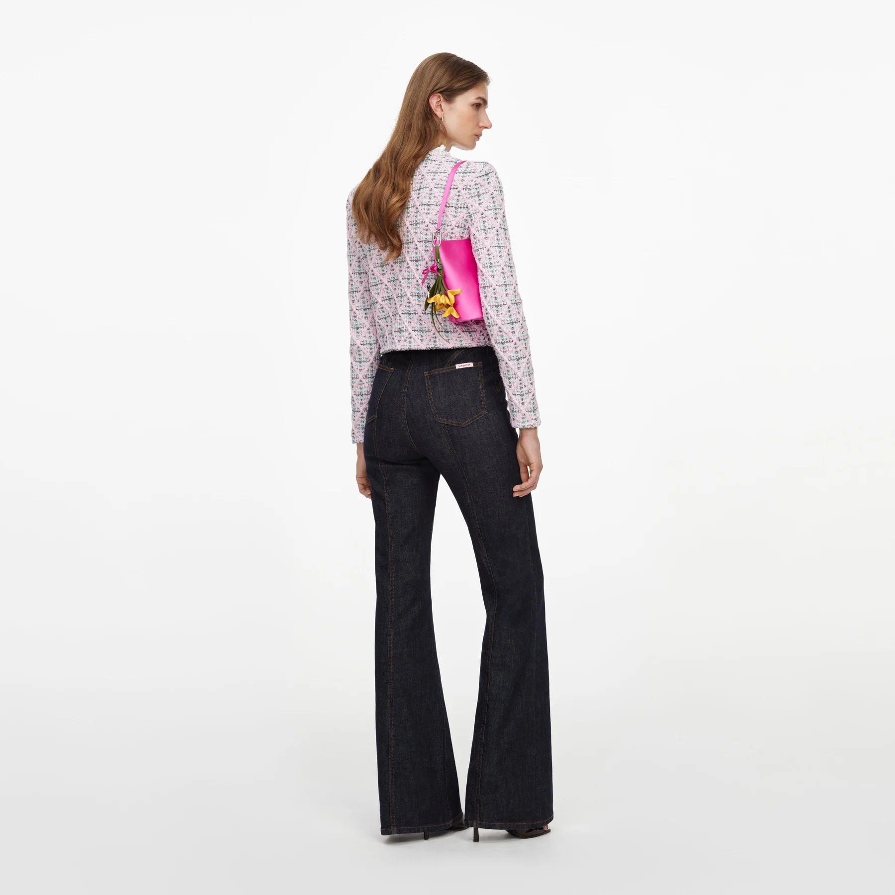 Indigo High Waisted jeans.