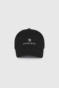 Jeremy Gorra Negra — Logo Frontal a Contraste Ajustable | Anine Bing