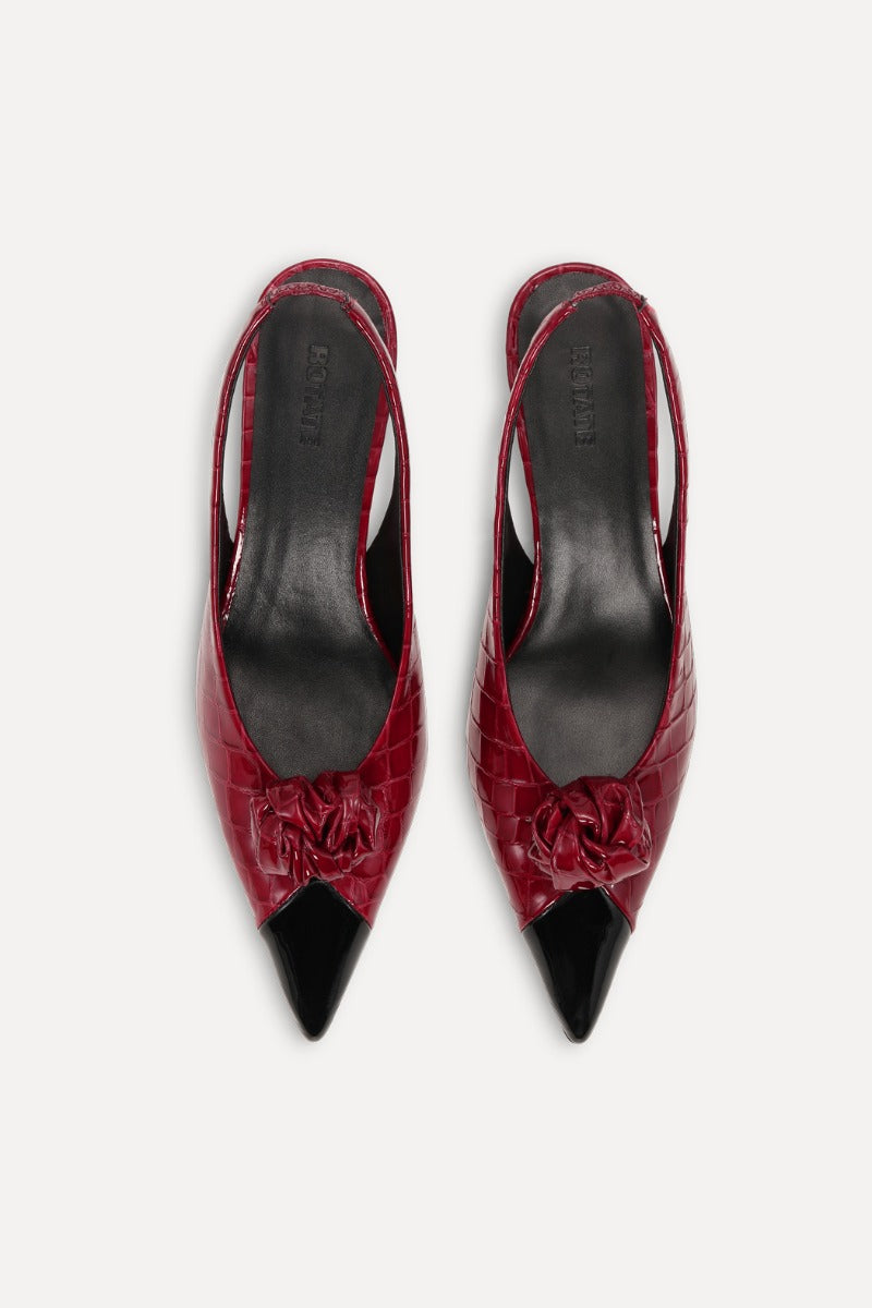 Slingback bicolor.