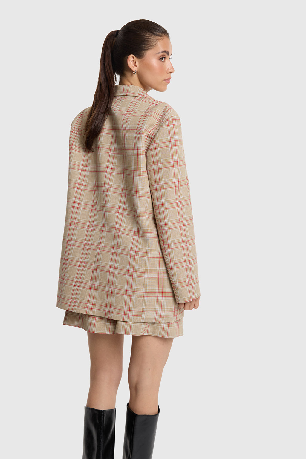 Blazer Cuadros Alix.