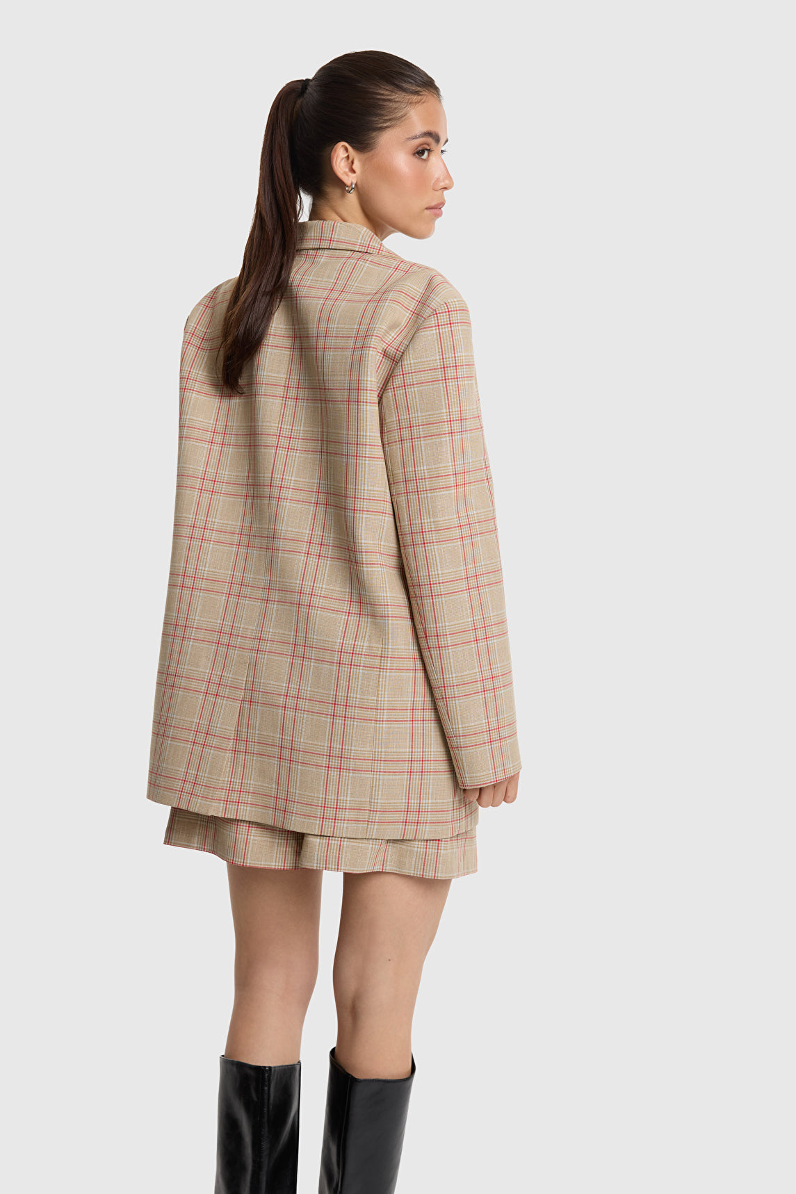 Blazer Cuadros Alix.