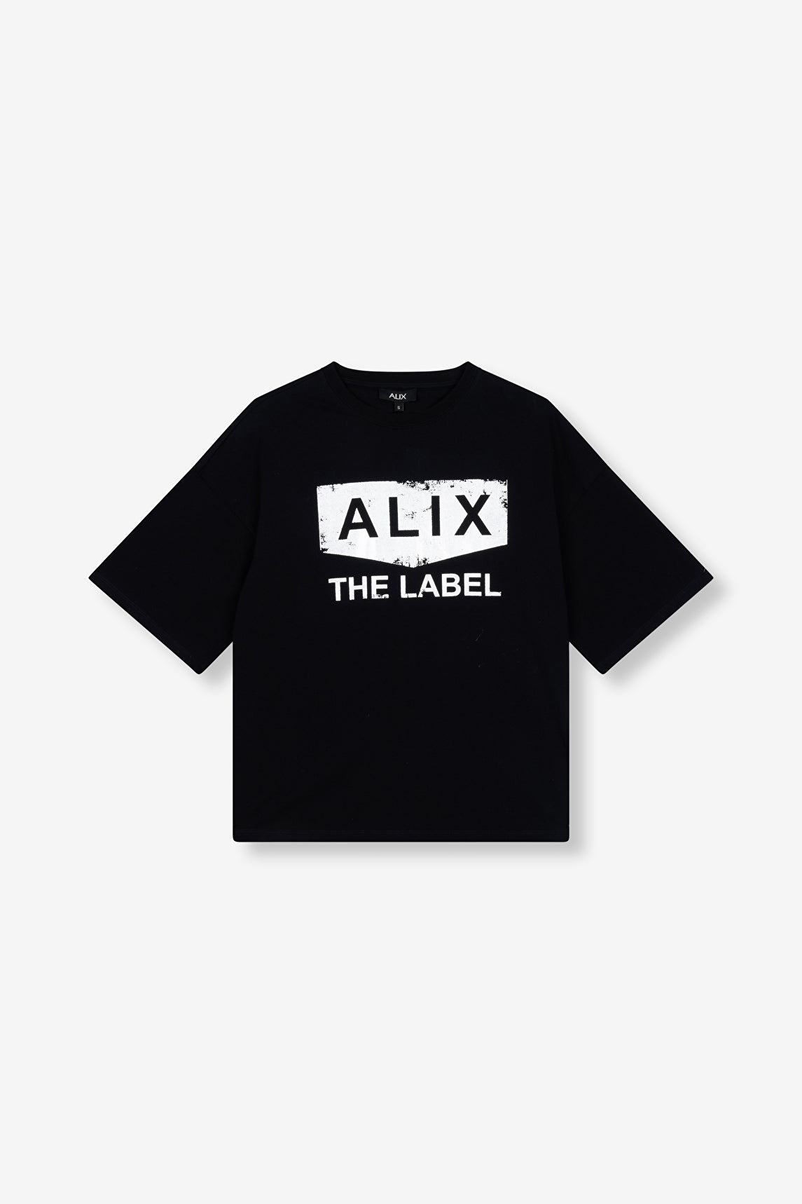 Alix camiseta logo plata
