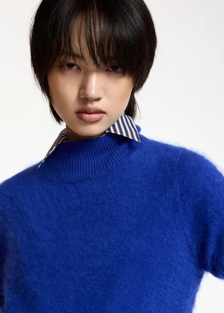Karacas cashmere pullover azul.
