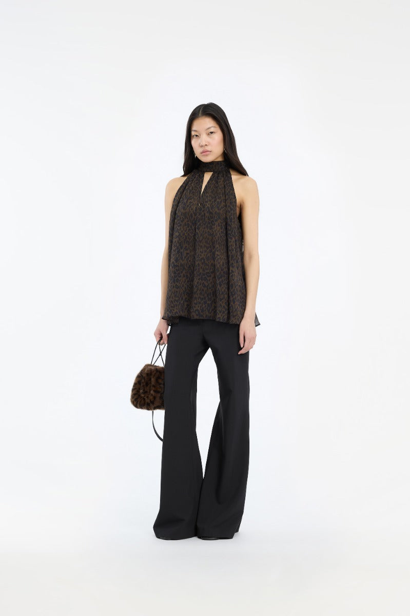 Halterneck Bow Top.