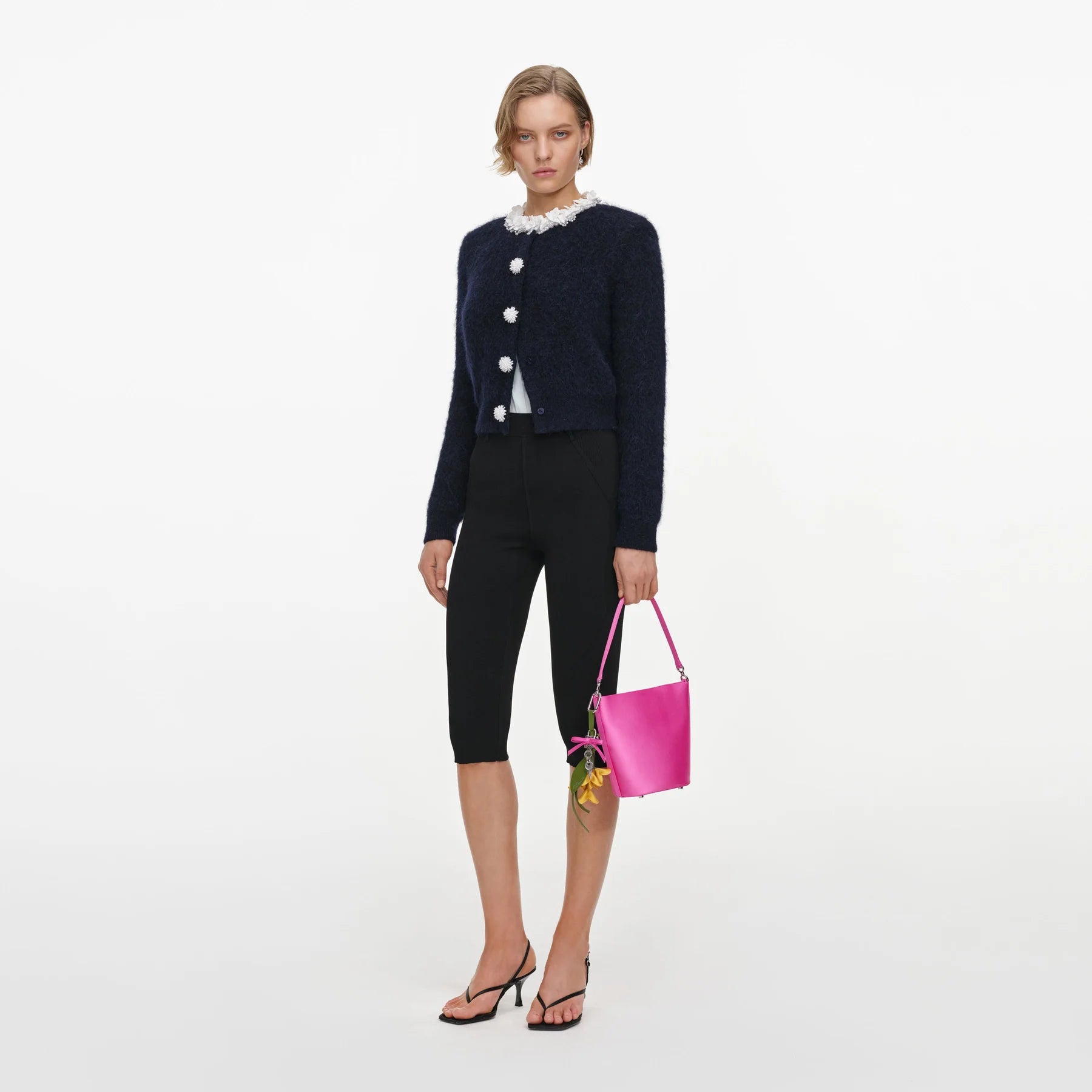Navy Flower jacket.