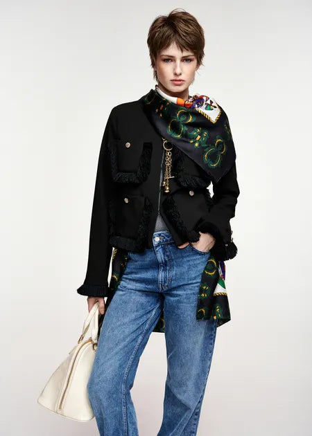 Kinetic Fringed Jacket.
