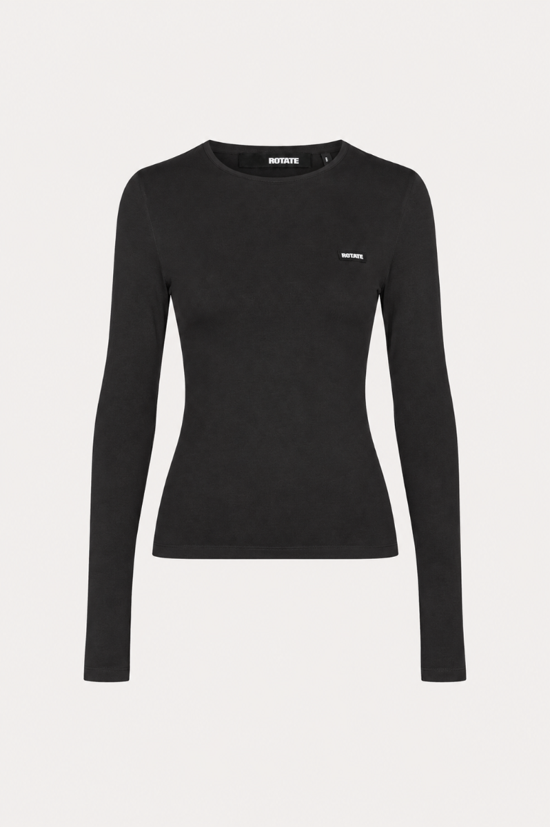 Long sleeve tee shirt negra.