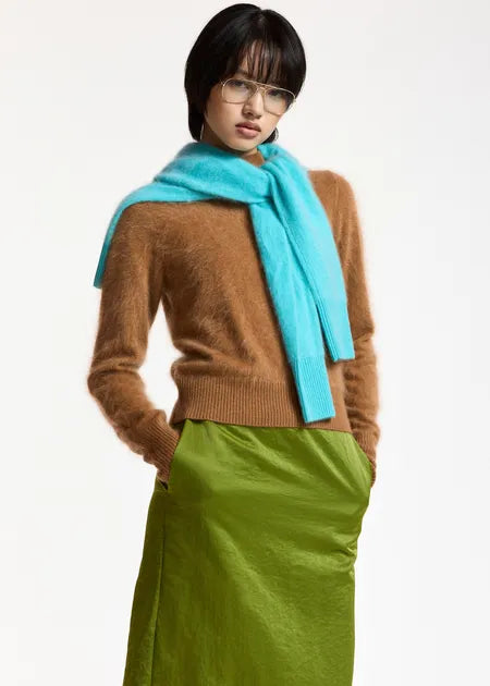Karacas cashmere pullover camel.