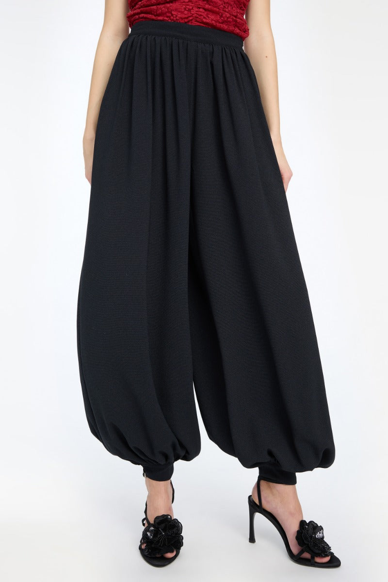 Balloon Pleated Pants.