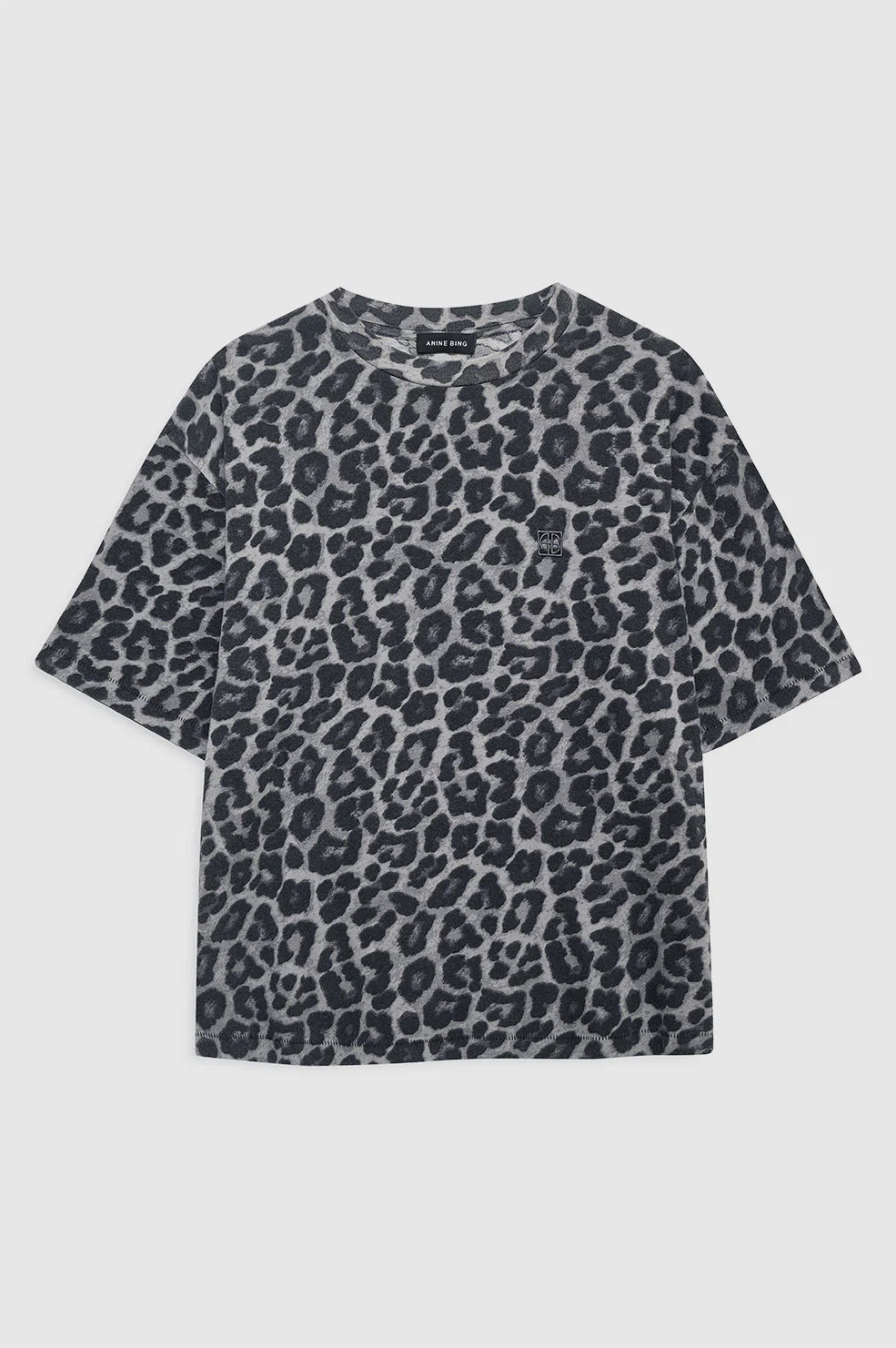 Cohen camiseta leopardo gris