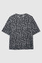 Cohen camiseta leopardo gris