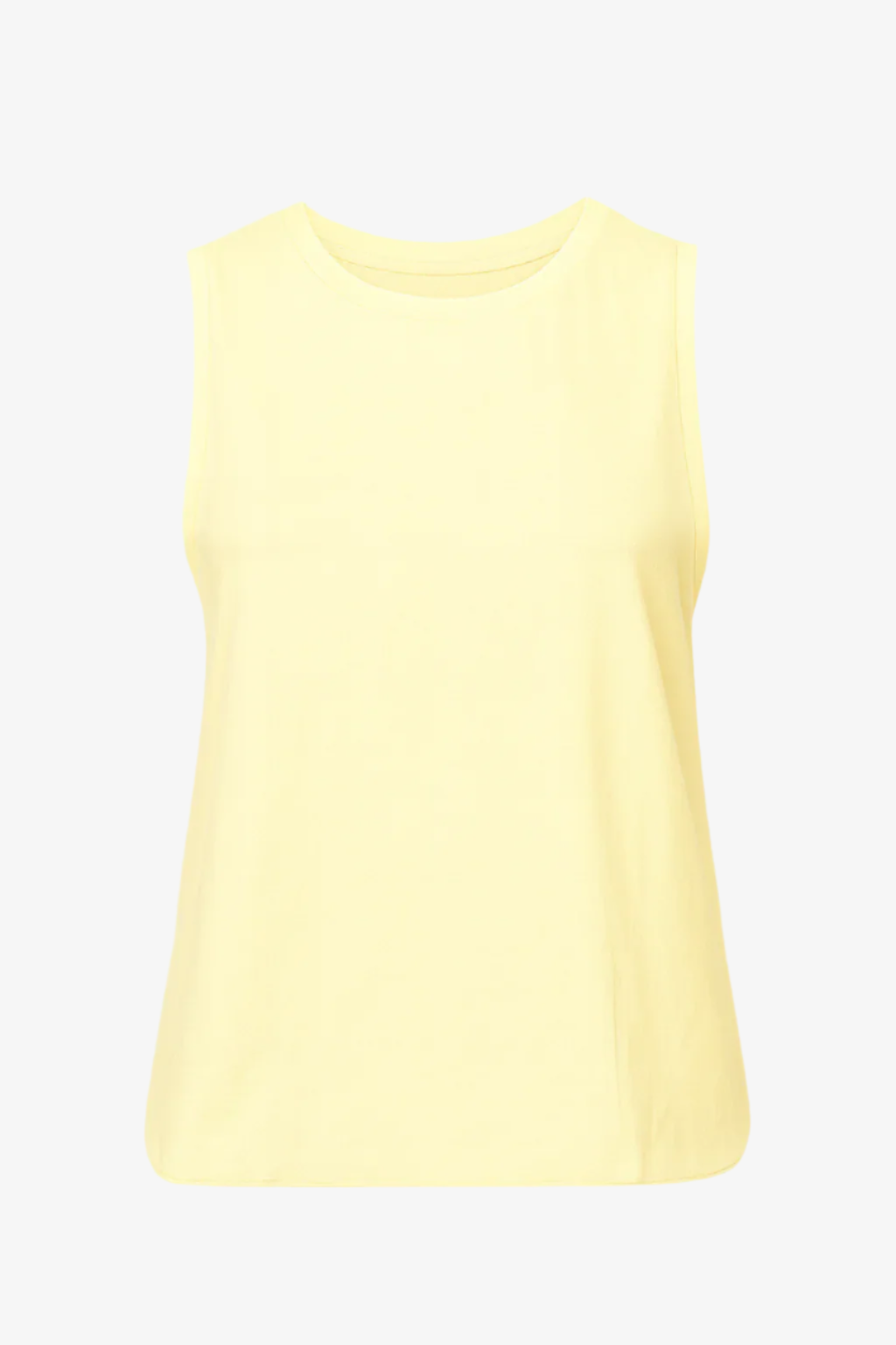 Candela camiseta cuello redondo amarilla