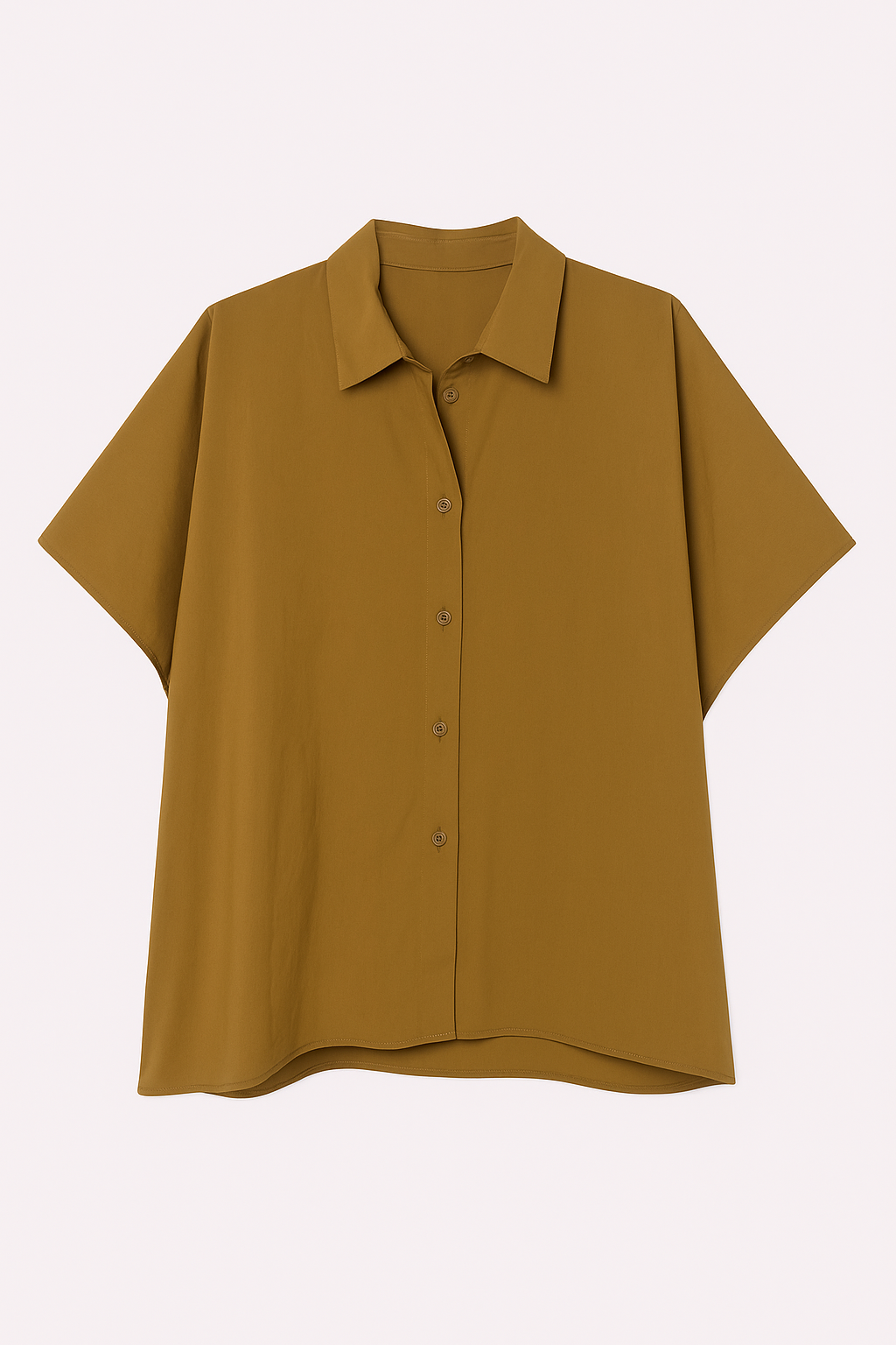 Camisa popeline over azul