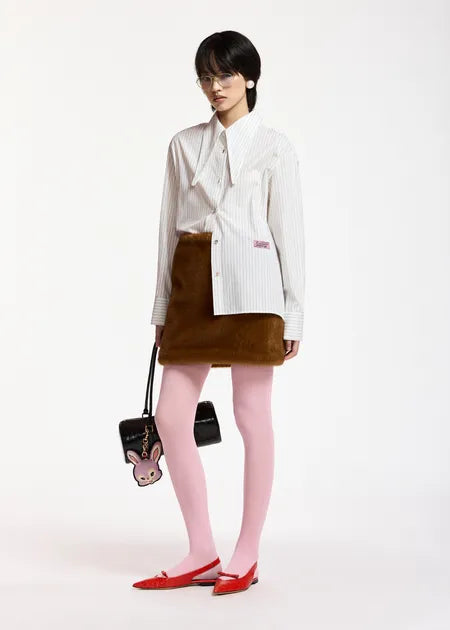 Kacao Tied Collar Shirt.