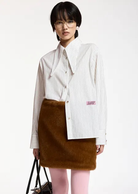 Kacao Tied Collar Shirt.