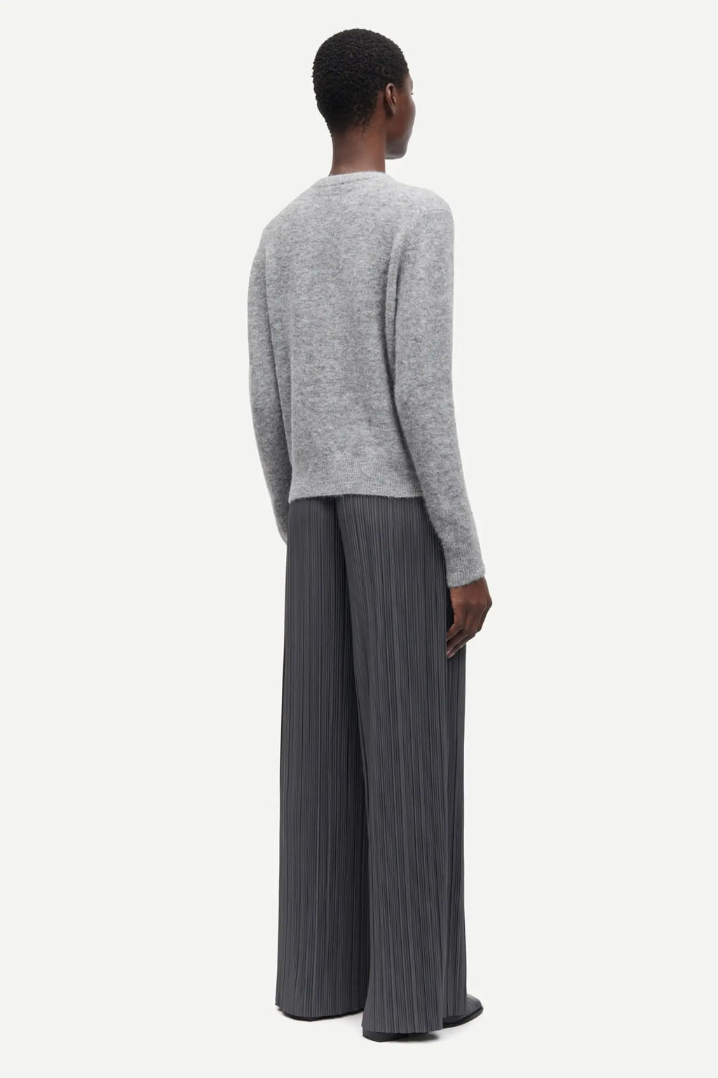Nor Short Cardigan gris.