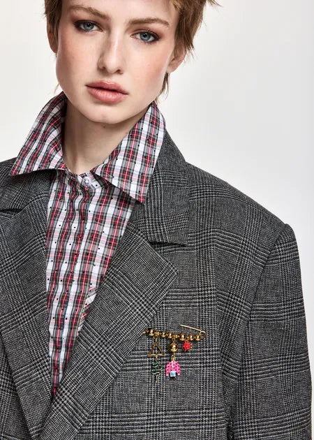 Kiana Cropped Blazer.