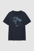 Kent Camiseta — Algodón Estampado Manga Corta Cuello Redondo | Anine Bing