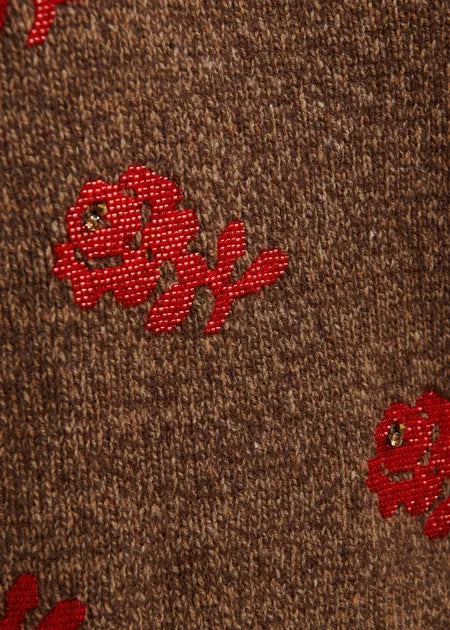 Korine Embroidered Pullover.