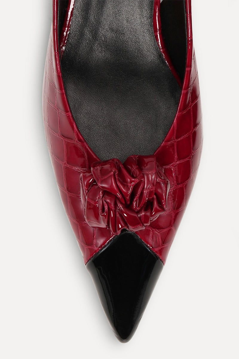 Slingback bicolor.