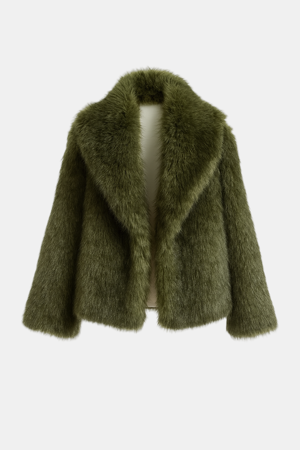 Chaquetón pelo verde