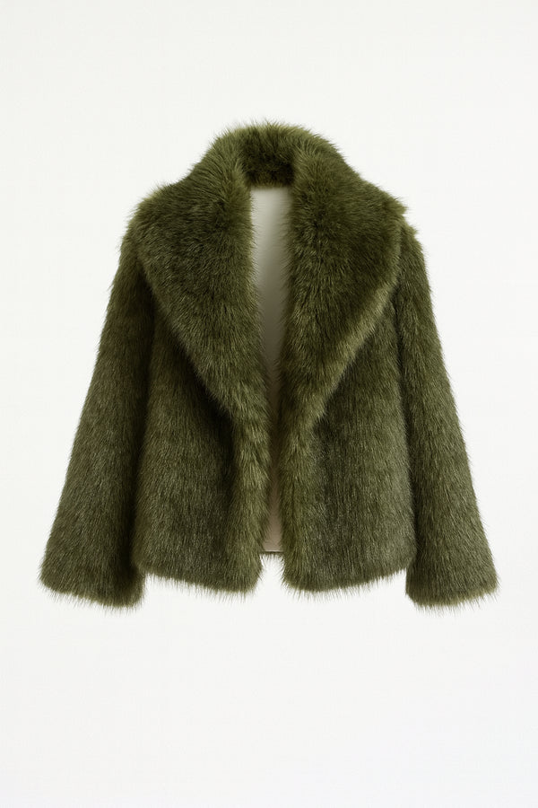(Copia) Chaquetón pelo verde