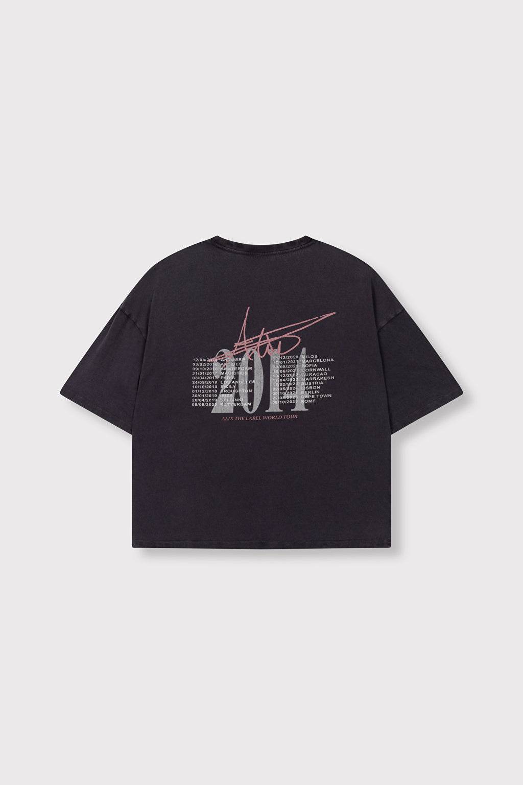 Tour camiseta.