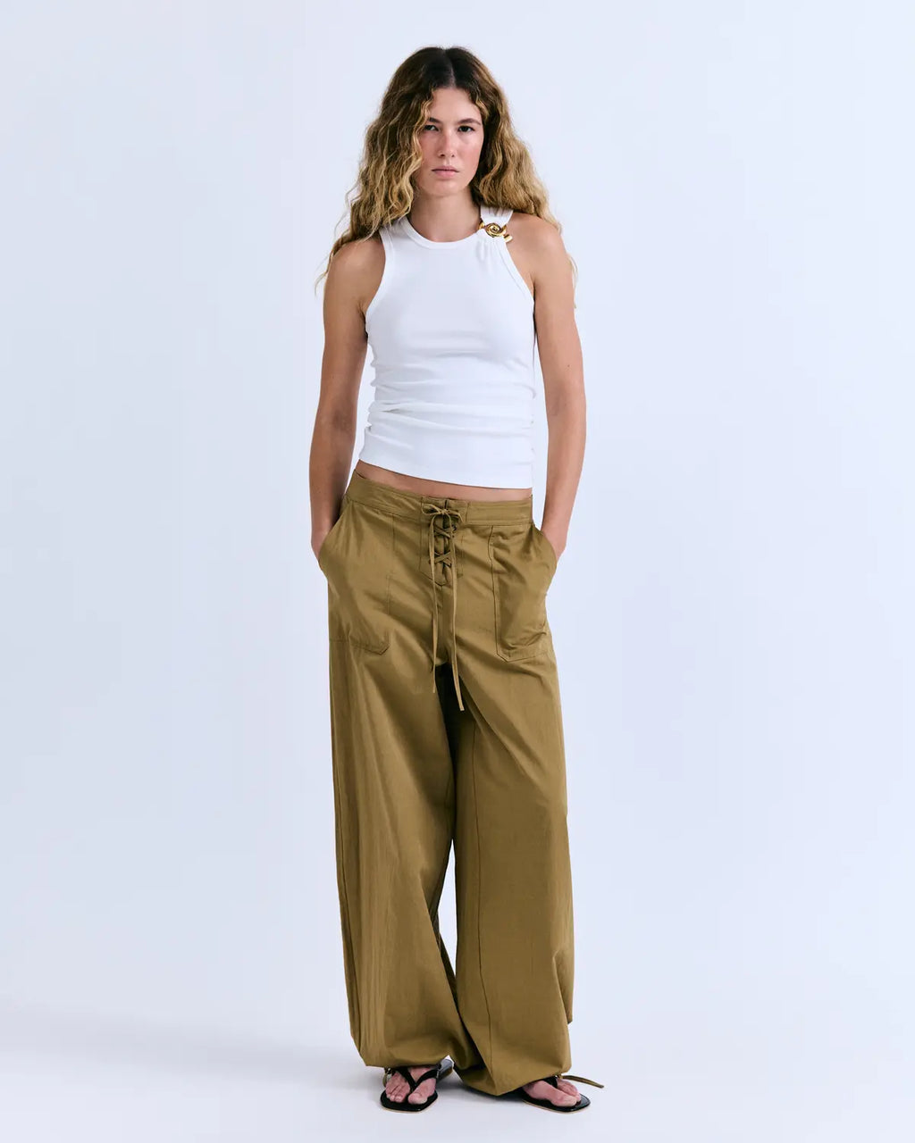 Evelyn Pantalón Kaki