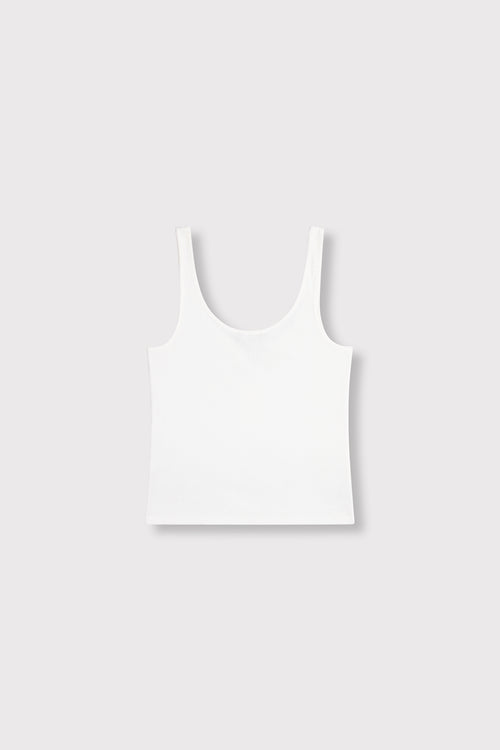 Alix Tank Top blanco.
