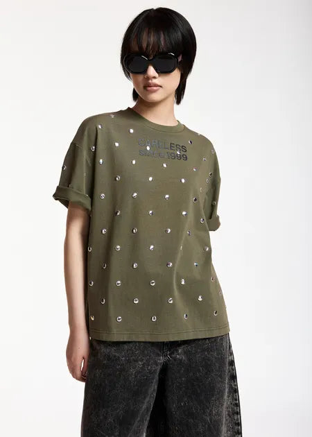 Kourse T Shirt kaki.
