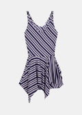 Unya Vestido — Tejido Fluido Midi Estampado Manga Corta | IRO Paris