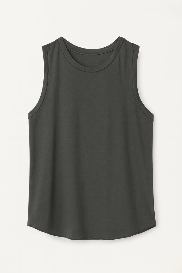 Candela camiseta cuello redondo gris