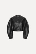 Fitted Leather Jacket.