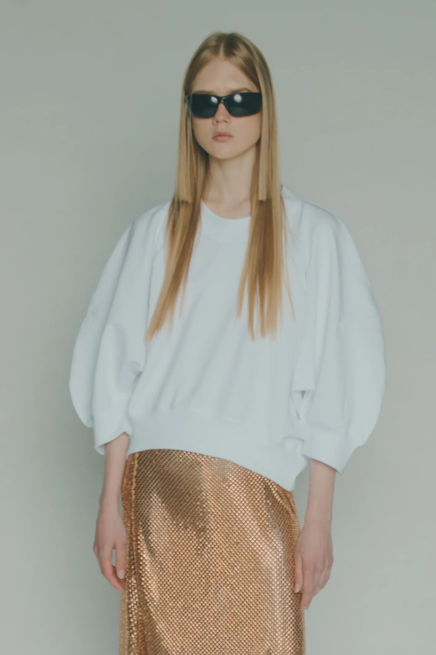 Sudadera Logo Circus Blanca.