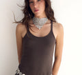 Choker Venus plata.