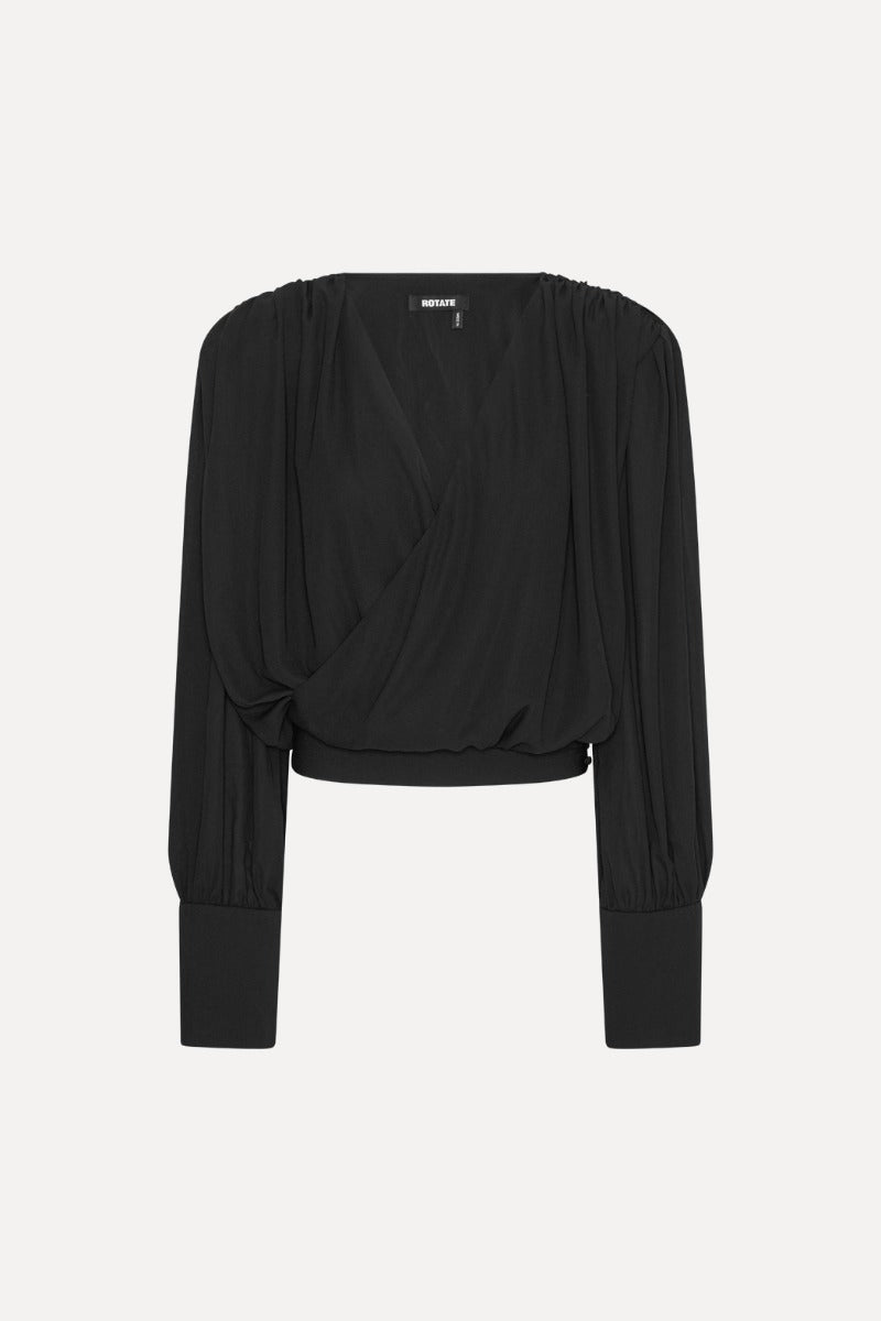 Long Sleeve V Neck Top
